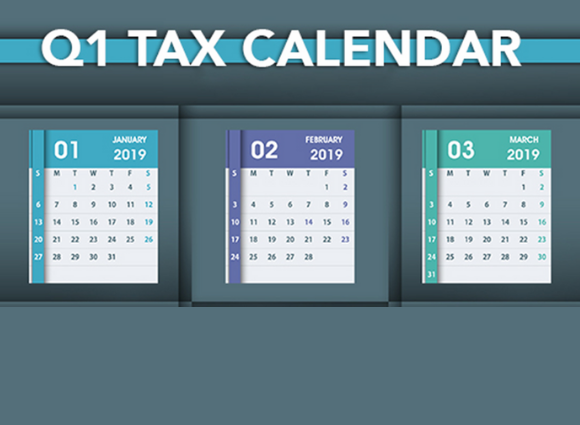 Q1 Tax Calendar