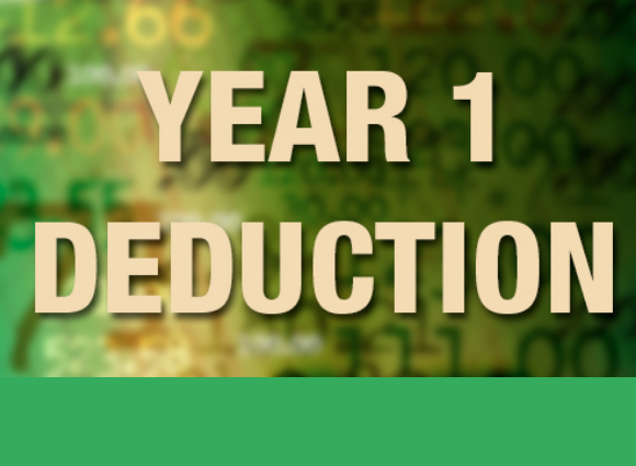 Year 1 Deduction