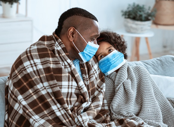 Couple Wearing Masks