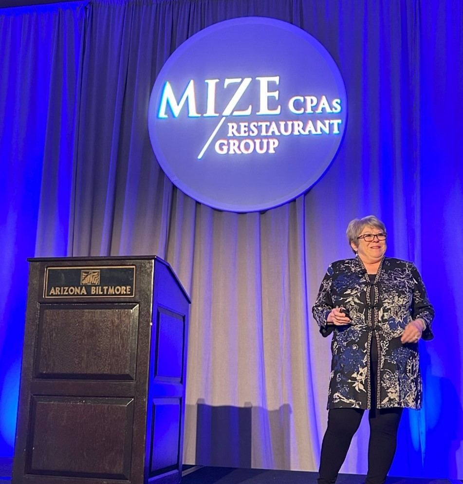 The first presentation was by Mize QSR Shareholder Carol Casale, titled “The Cost of Doing Nothing.” She covered the importance of paying attention to estate tax laws that are expected to expire in 2025
